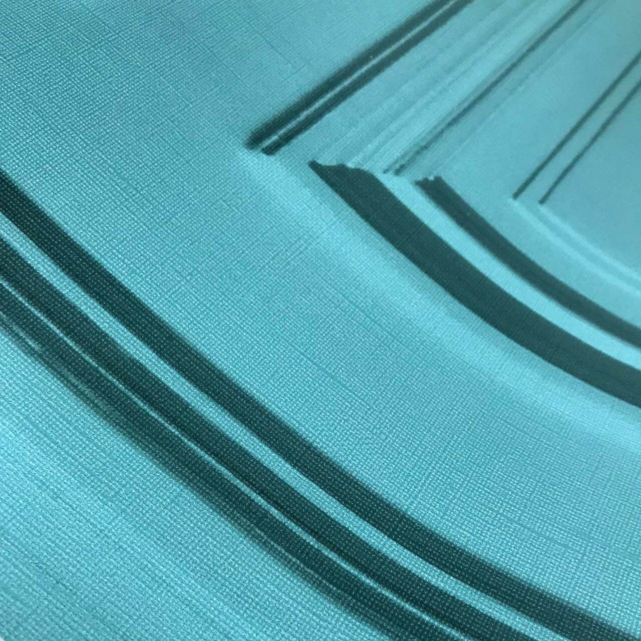 Mineheart Wallpaper Teal Panelling Tapete petrol Paneel