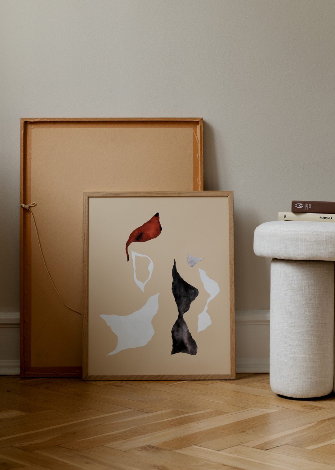 The Poster Club Art Prints Shadow no. 01 Poster A4 beige