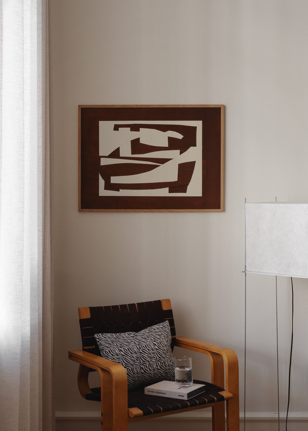 The Poster Club Drift Poster 50x70 cm braun abstrakt