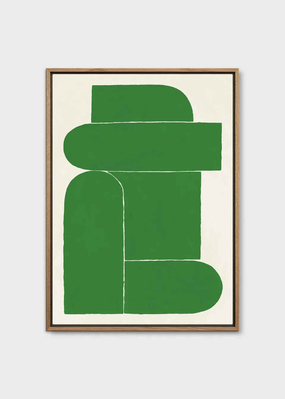 The Poster Club Art Prints 9PM Leinwandbild 50x70 cm Beige
