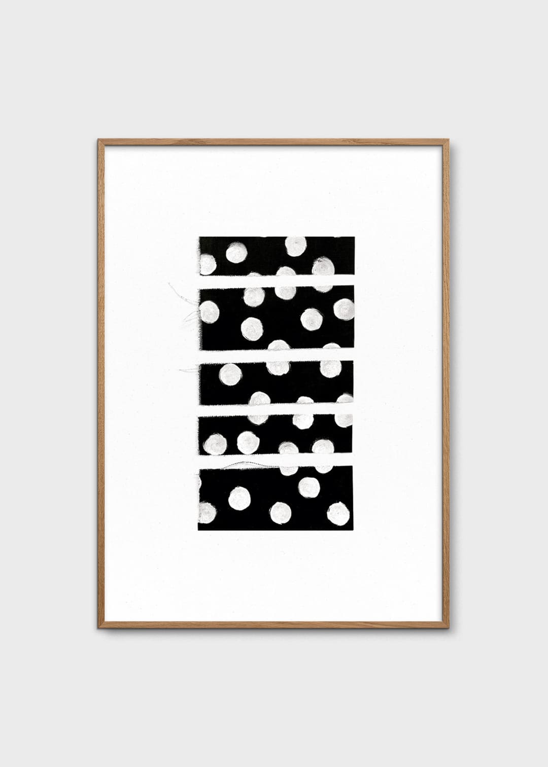 The Poster Club Art Prints Circles No. 18 Poster 30x40 schwarz-weiß