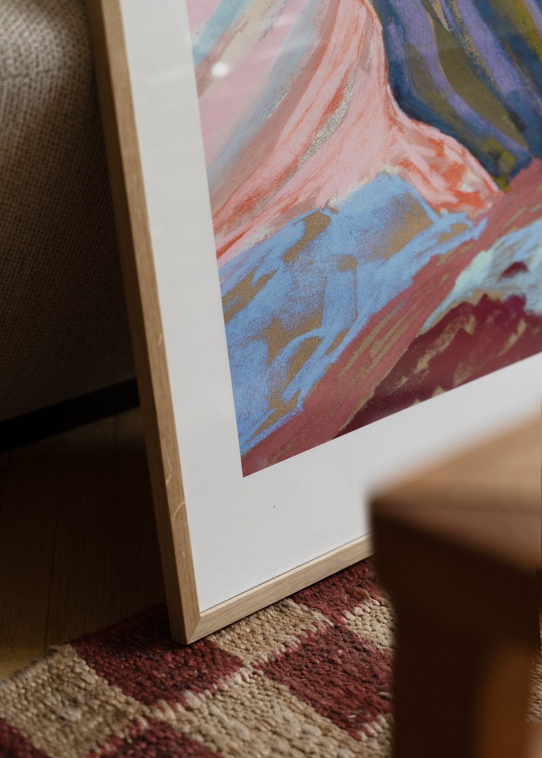 The Poster Club Art Prints Velvet Peak I Poster 50x70 cm abstrakt