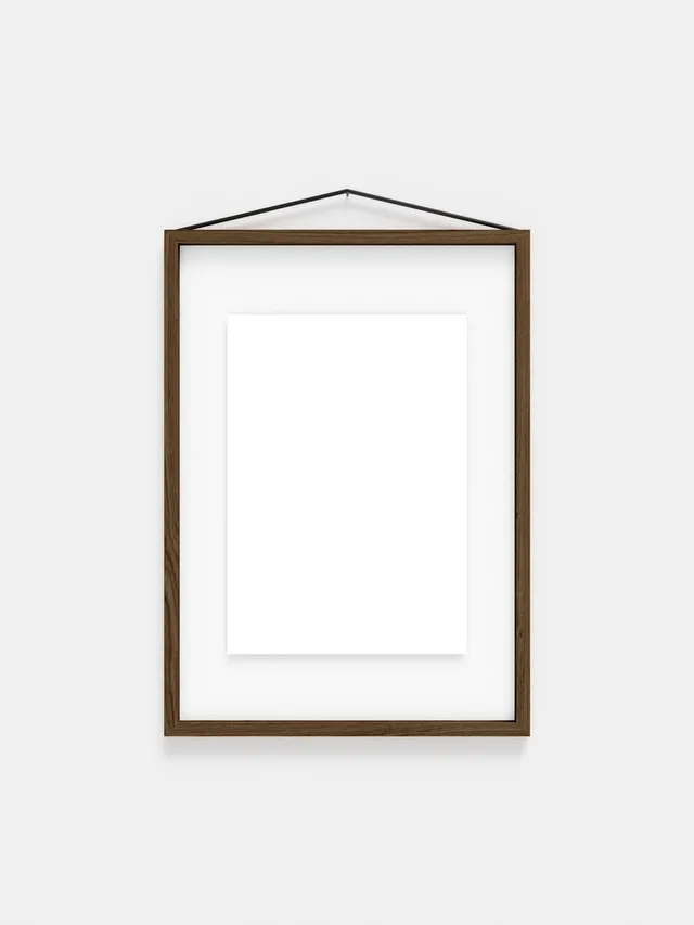 The Poster Club Frames Moebe Rahmen A3 Raucheiche Acryl
