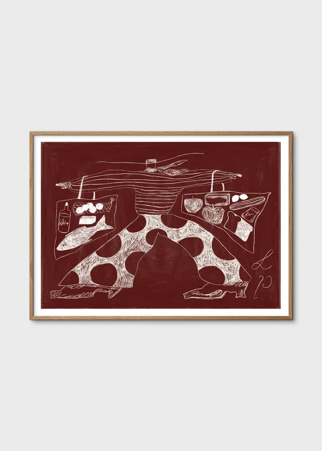 The Poster Club Art Prints Sam Shopping Poster 30x40 cm figurativ