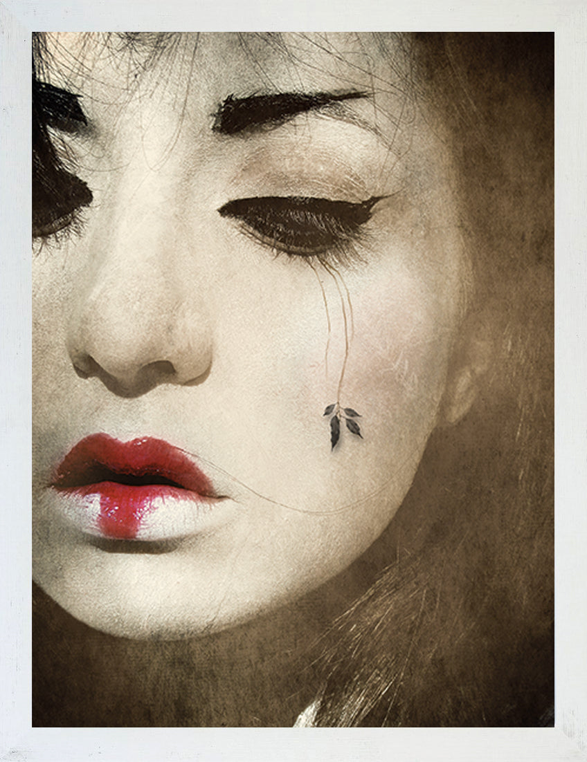 Mineheart Japanese Repose Leinwandbild 40 x 50 cm surreal