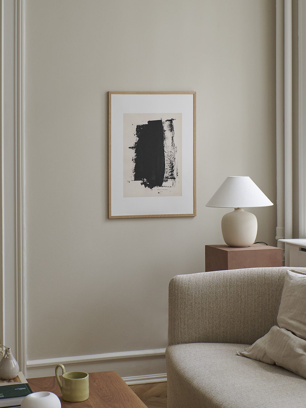 The Poster Club Art Prints November Poster 30x40 cm beige-schwarz
