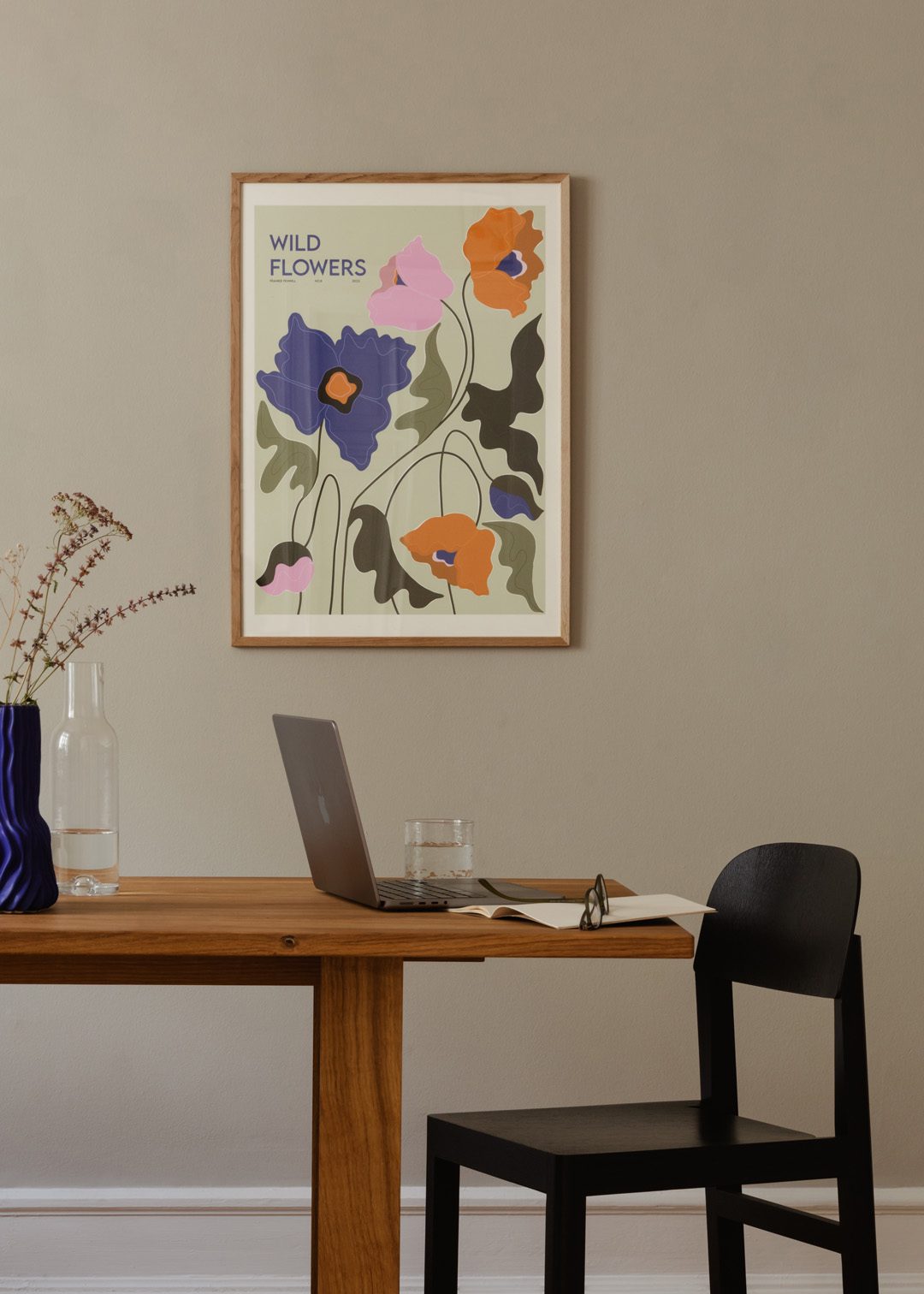 The Poster Club Art Prints Wild Flowers Poster 30x40 cm Blumen