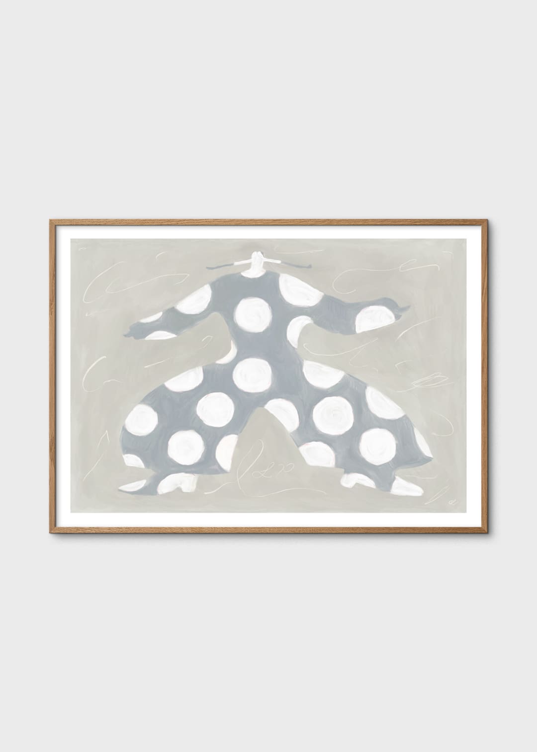 The Poster Club Sam Laylow Poster 30x40 cm figurativ beige