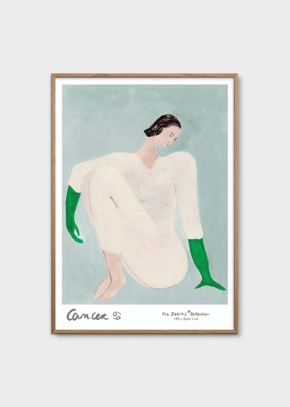 The Poster Club Art Prints Cancer Poster A4 Sternzeichen