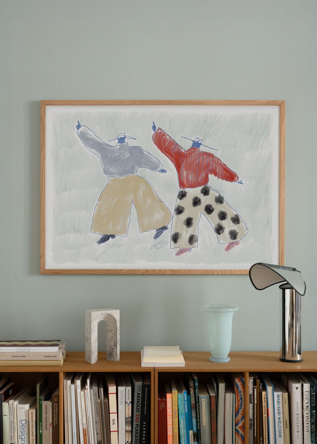 The Poster Club Art Prints Two Main Characters Poster A4