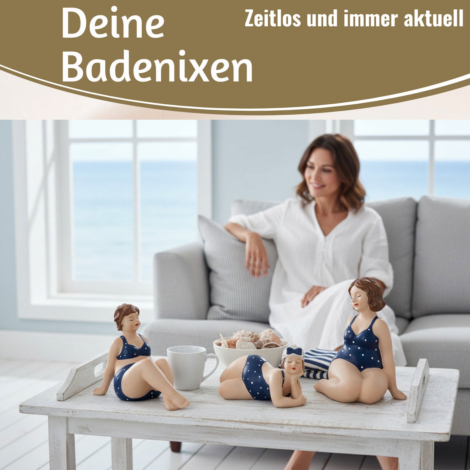 LS-LebenStil Molly Badenixe Deko Figuren 3er Set XL