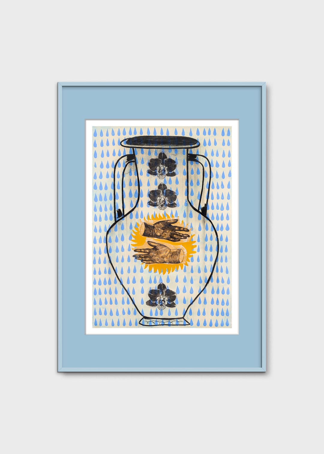 The Poster Club Art Prints Tatuagem Poster A4 Botanik beige