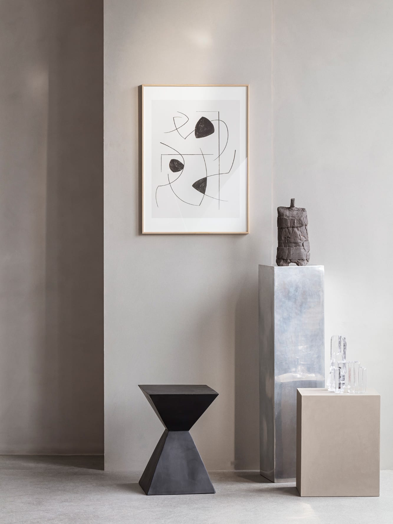The Poster Club Art Prints Lines Poster 50x70 cm Giclée