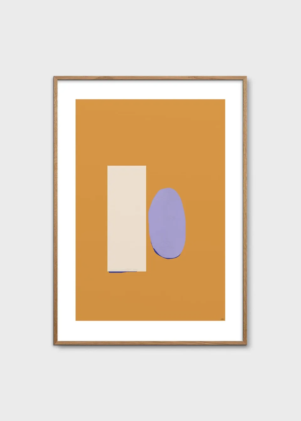 The Poster Club Art Prints Summer House Poster 30x40 cm Orange