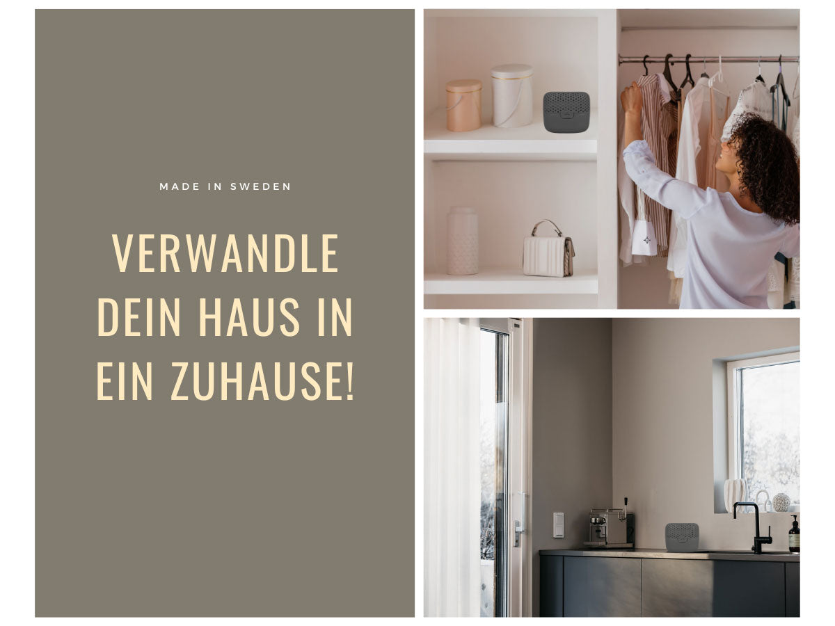 LS-LebenStil Absodry Duo Family Series 3 Luftentfeuchter Grau 30m²