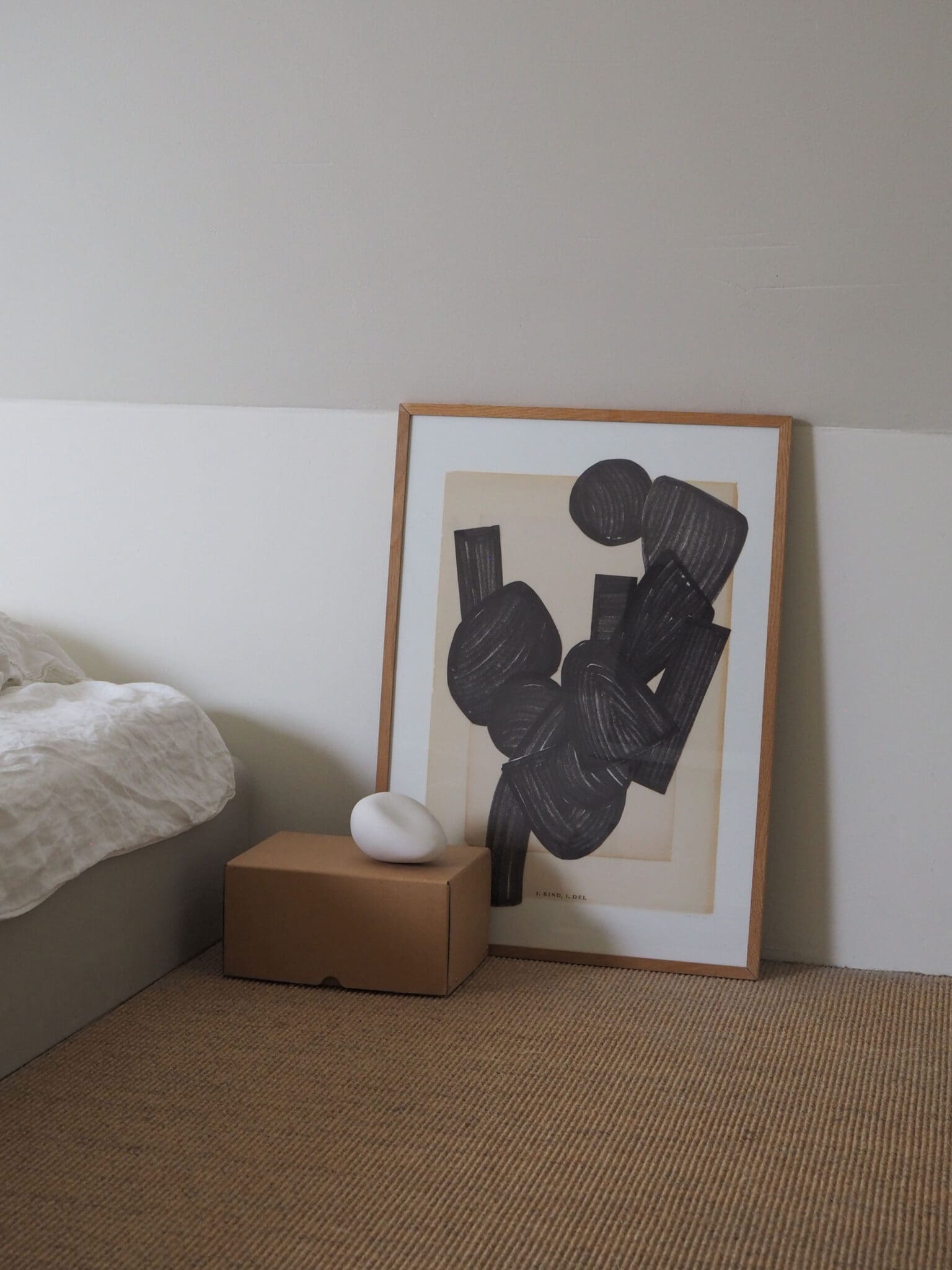 The Poster Club Dotted No. 140 Kunstdruck 30x40 cm beige-schwarz