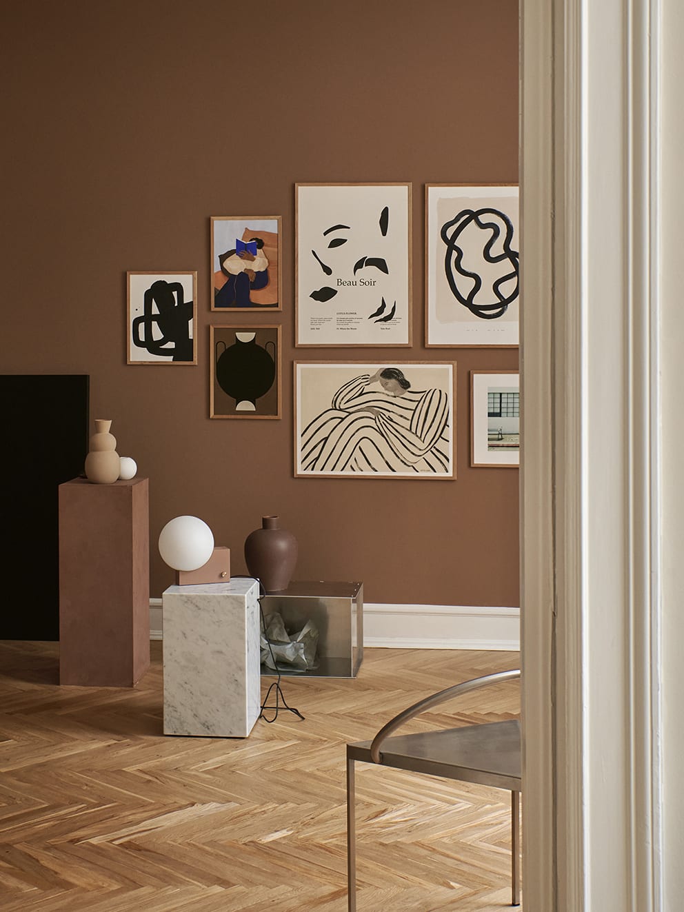 The Poster Club No 03 Kunstdruck 50x70 cm Schwarz