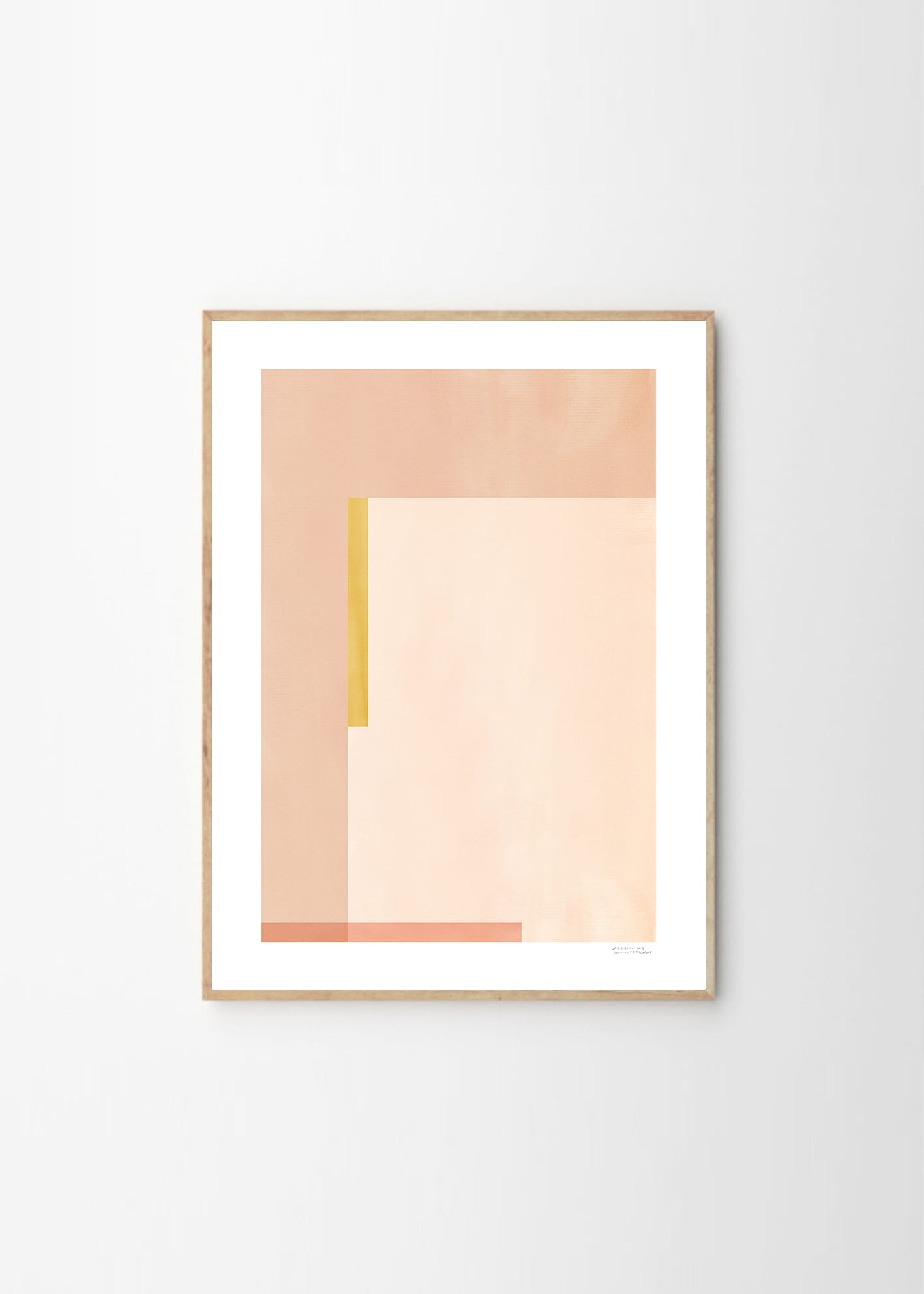 The Poster Club Art Prints E1027 No 01 Kunstdruck 30x40 rosa