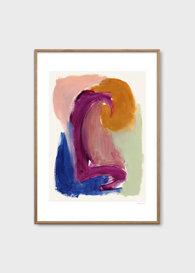 The Poster Club Mudra Poster 30x40 cm bunt abstrakt
