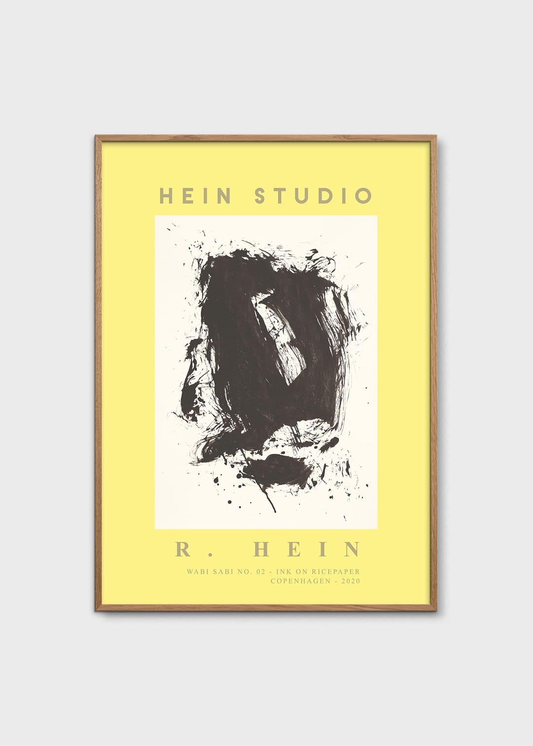 The Poster Club Wabi Sabi No. 07 Poster 50x70 cm ocker