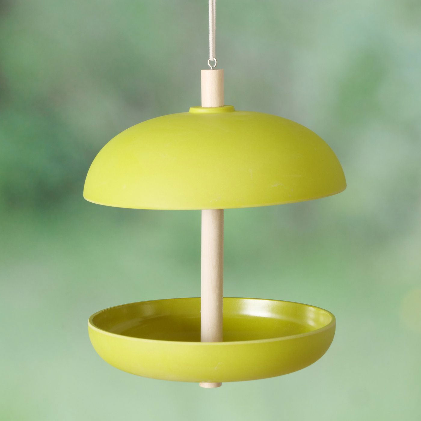 LS-LebenStil Garten & Camping Futterstation Grün Kunstharz