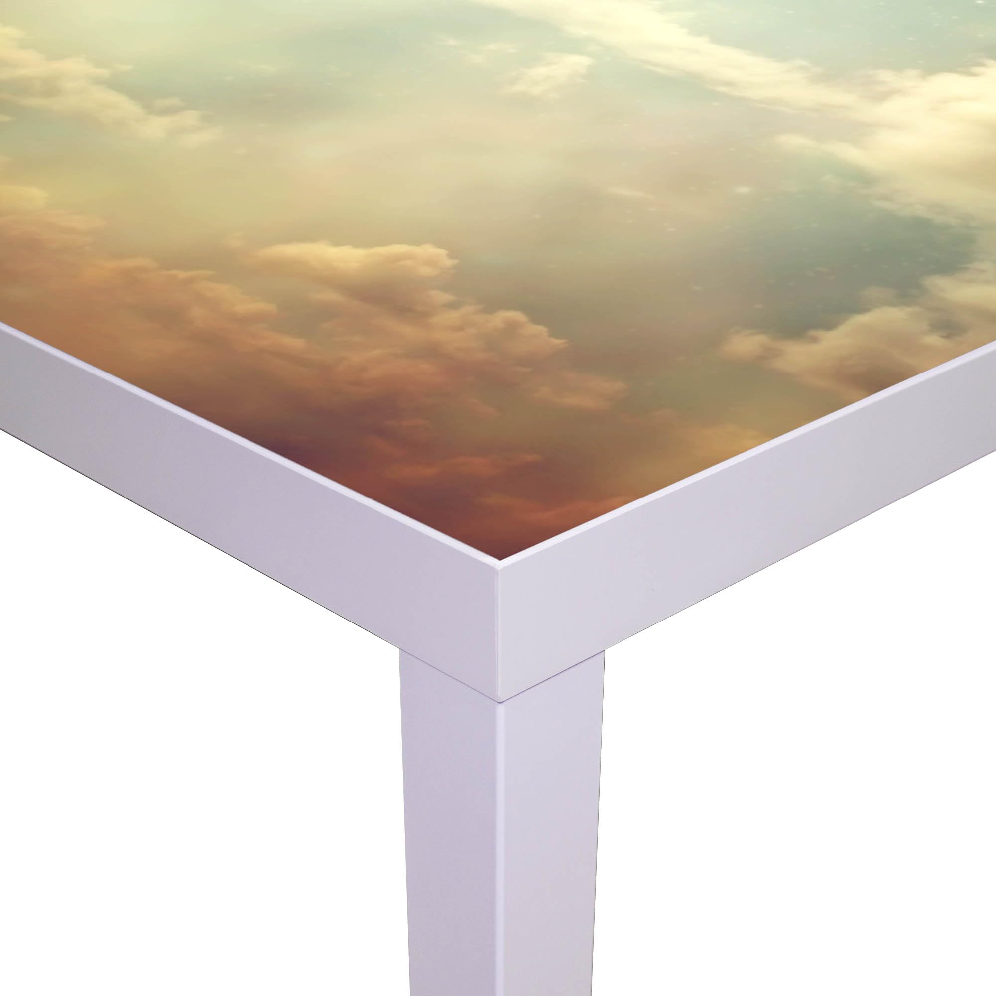 Banjado Möbelfolie Tischfolie Himmel Vintage 55x55 cm selbstklebend