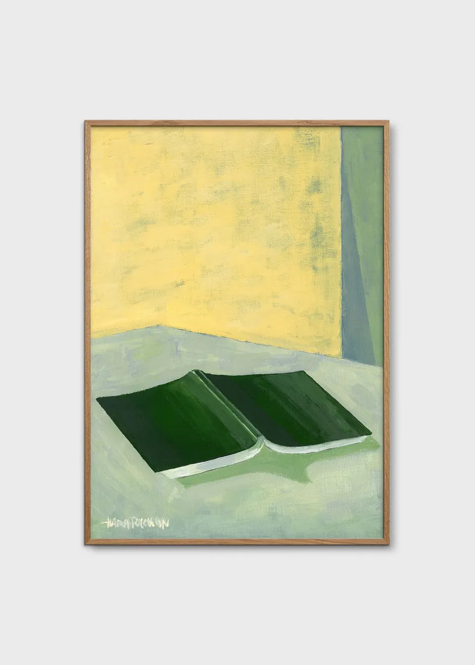 The Poster Club Art Prints The Book Poster 30x40 cm grün