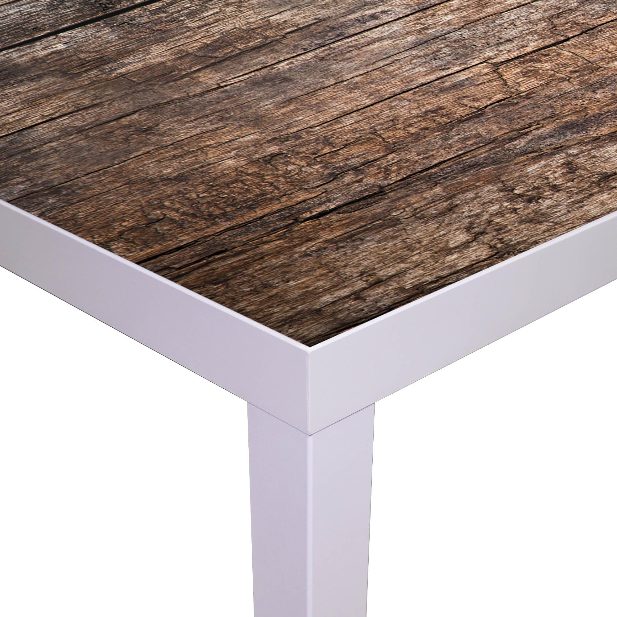 Banjado Möbelfolie Altes Holz Tischfolie 55x55 selbstklebend
