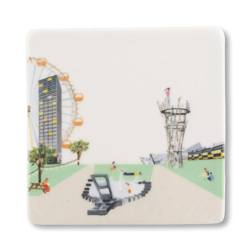 Storytiles Mini's Ons Tilburg Wandfliese Mini Stadtmotiv