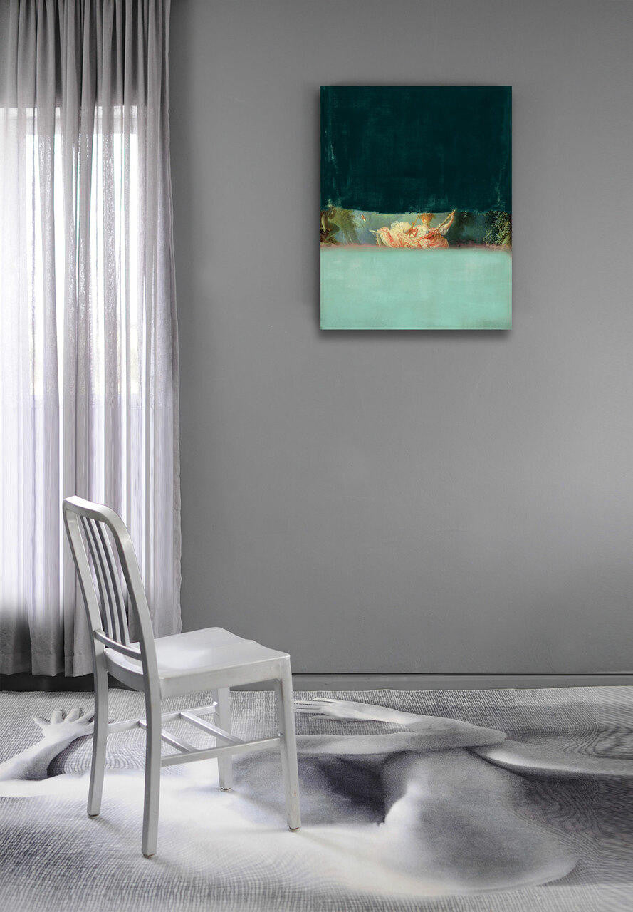 Mineheart The Swingers Wandbild Leinwand Original 62x79