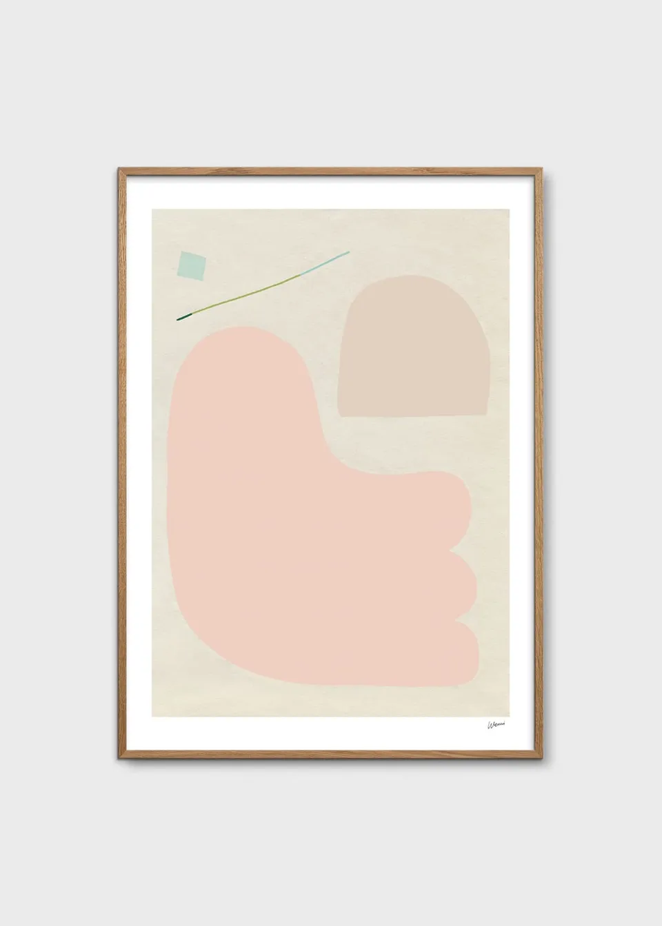 The Poster Club Art Prints I Like Shapes 17 Poster 40x50