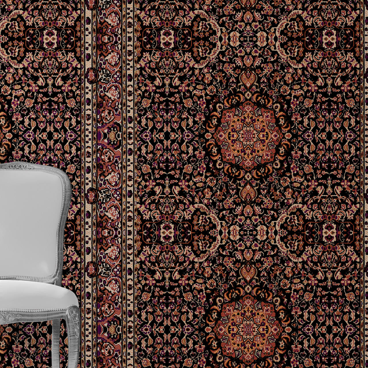 Mineheart Persian Dark Tapete orientalisch dunkel Vliestapete