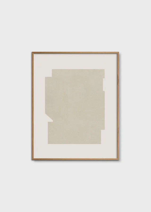 The Poster Club Bauhaus Beige Poster 50x70 cm Geometrisch
