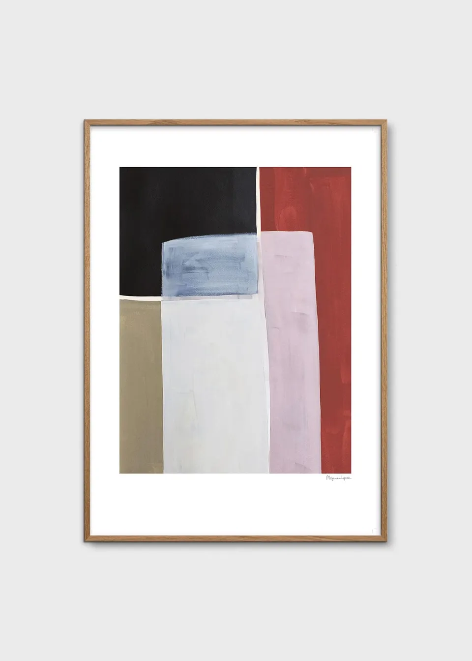 The Poster Club Art Prints Colour Squares Poster 50x70 bunt