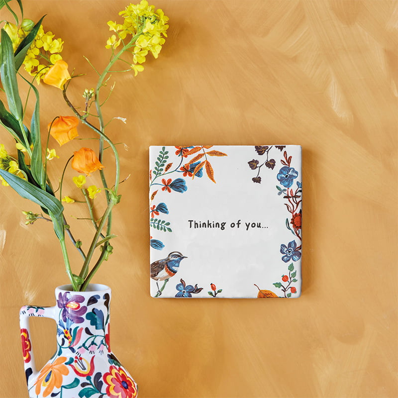 Storytiles Delft Blue Het Meesje Wandfliese S 10x10 cm personalisierbar