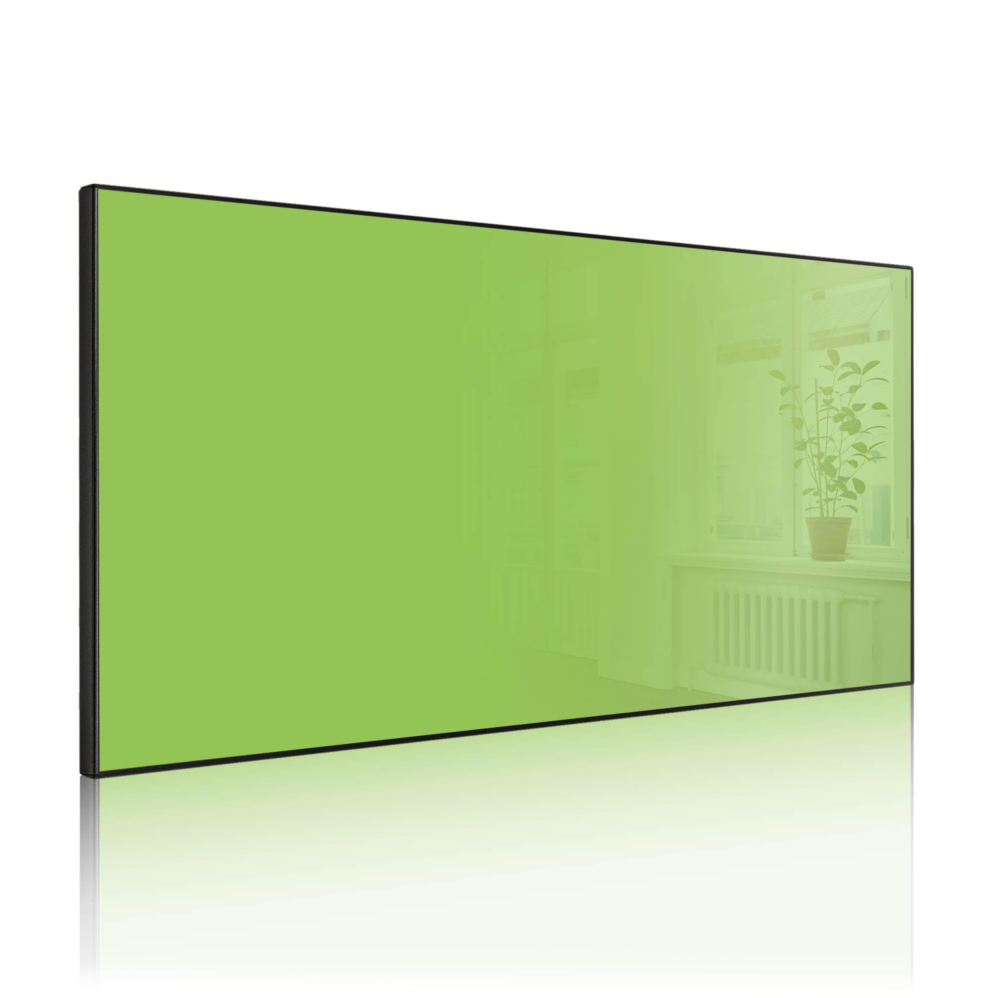Banjado Magnettafel Limettengrün Schwarz 78x37cm beschreibbar