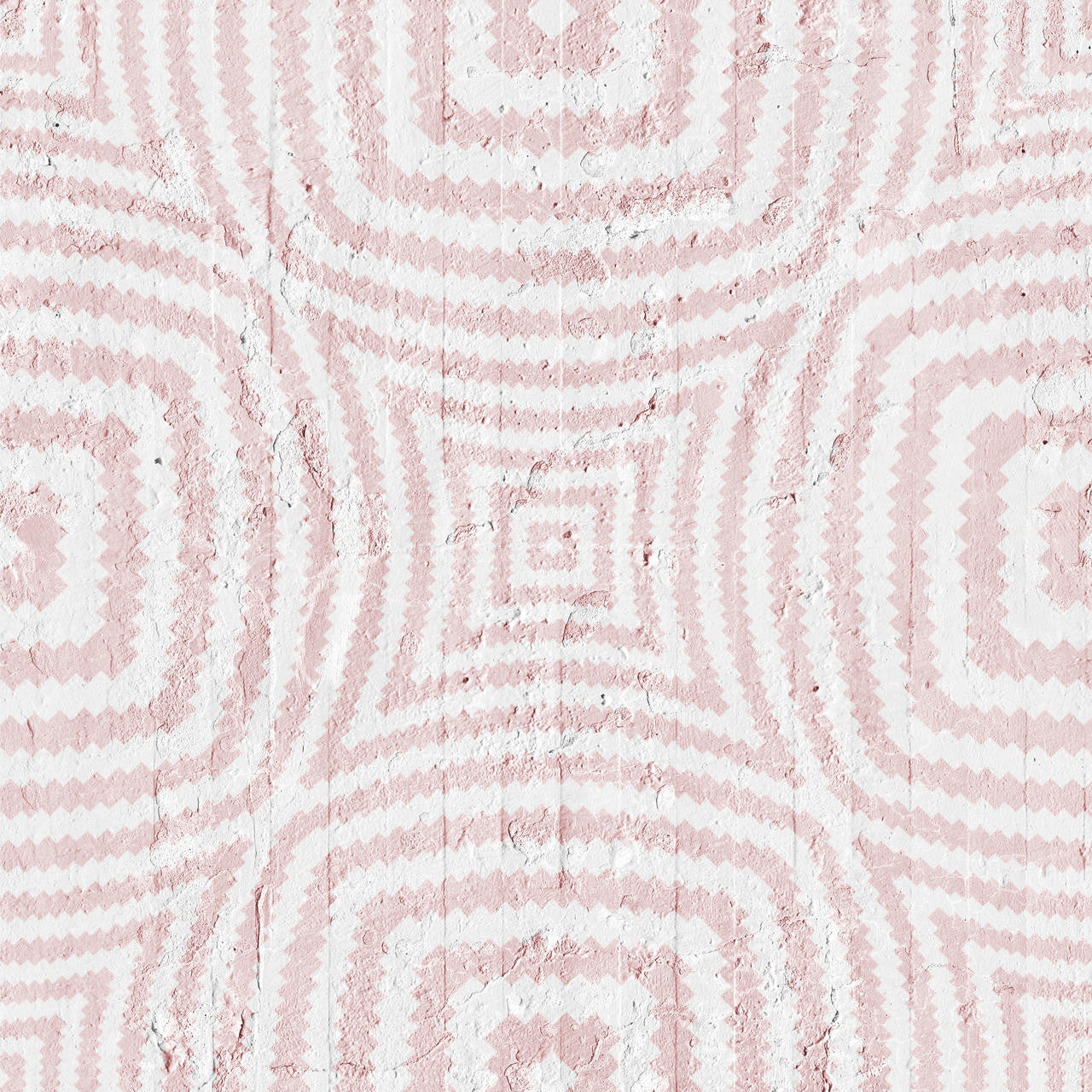 Mineheart Wallpaper Geometric Circles Tapete Rosa Rolle Vlies