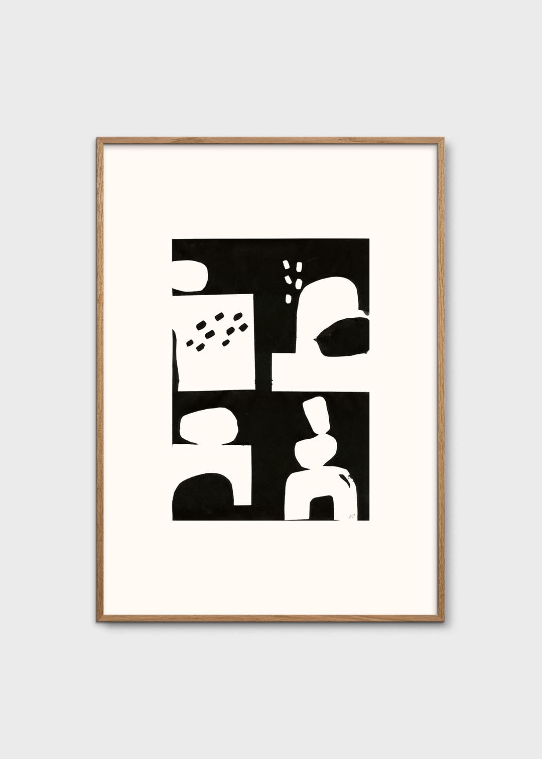 The Poster Club A Punk Story Poster 30x40 cm Schwarz-Weiß