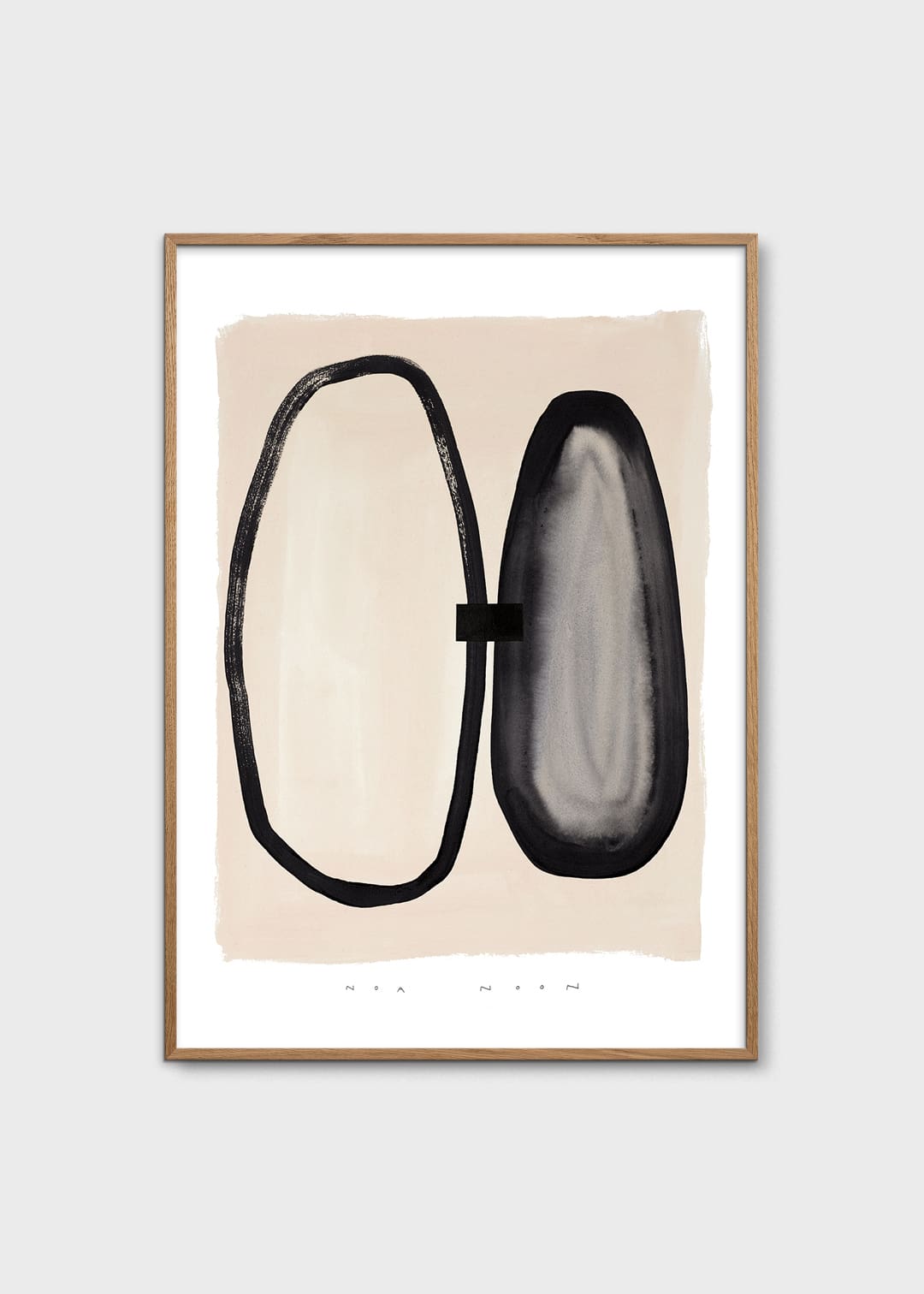 The Poster Club Art Prints Himalaya Poster 50x70 cm beige