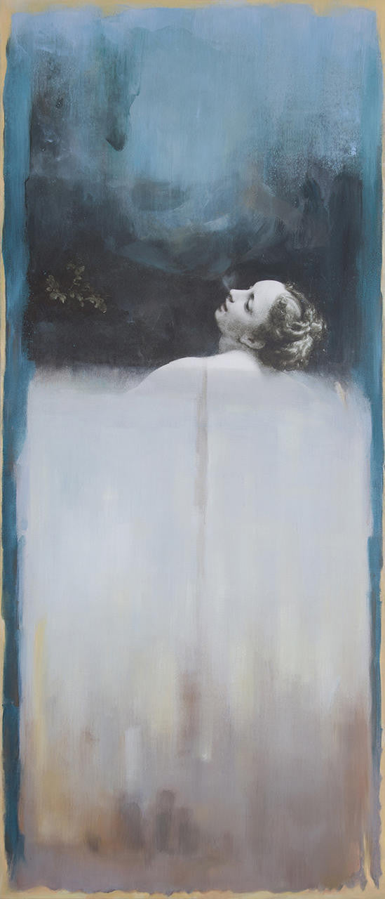 Mineheart The Cloud The Girl Gemälde Original 77x180cm