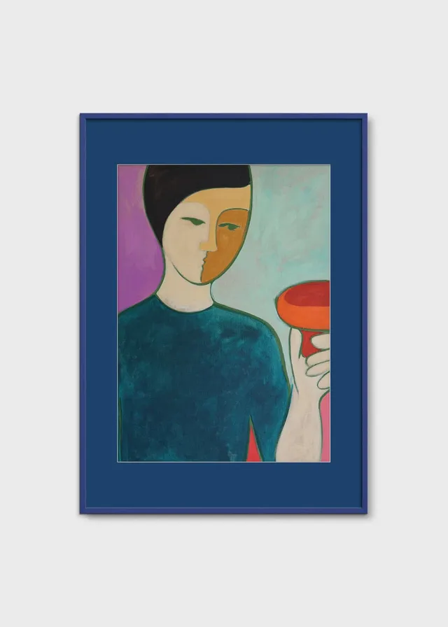 The Poster Club Art Prints Red Cup Orange Cup Poster 30x40 Orange