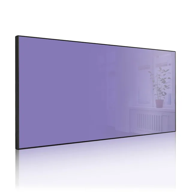 Banjado Magnettafel Metall 78x37cm Memoboard Lavendel