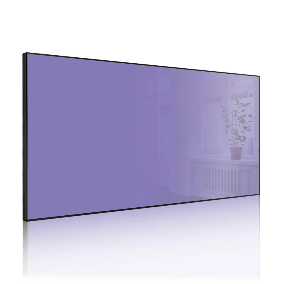 Banjado Magnettafel Metall 78x37cm Memoboard Lavendel