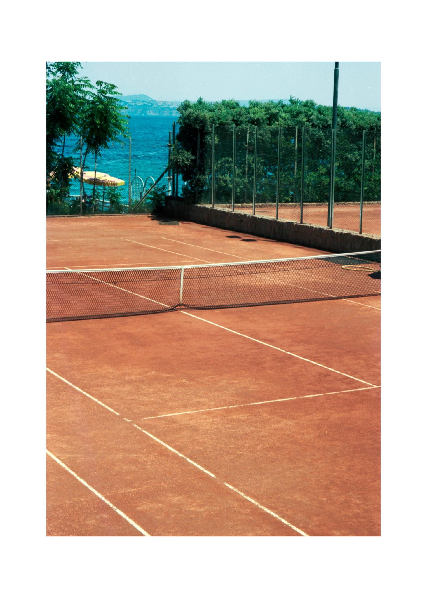 The Poster Club Mediterranean Leisure Poster 30x40 cm blau