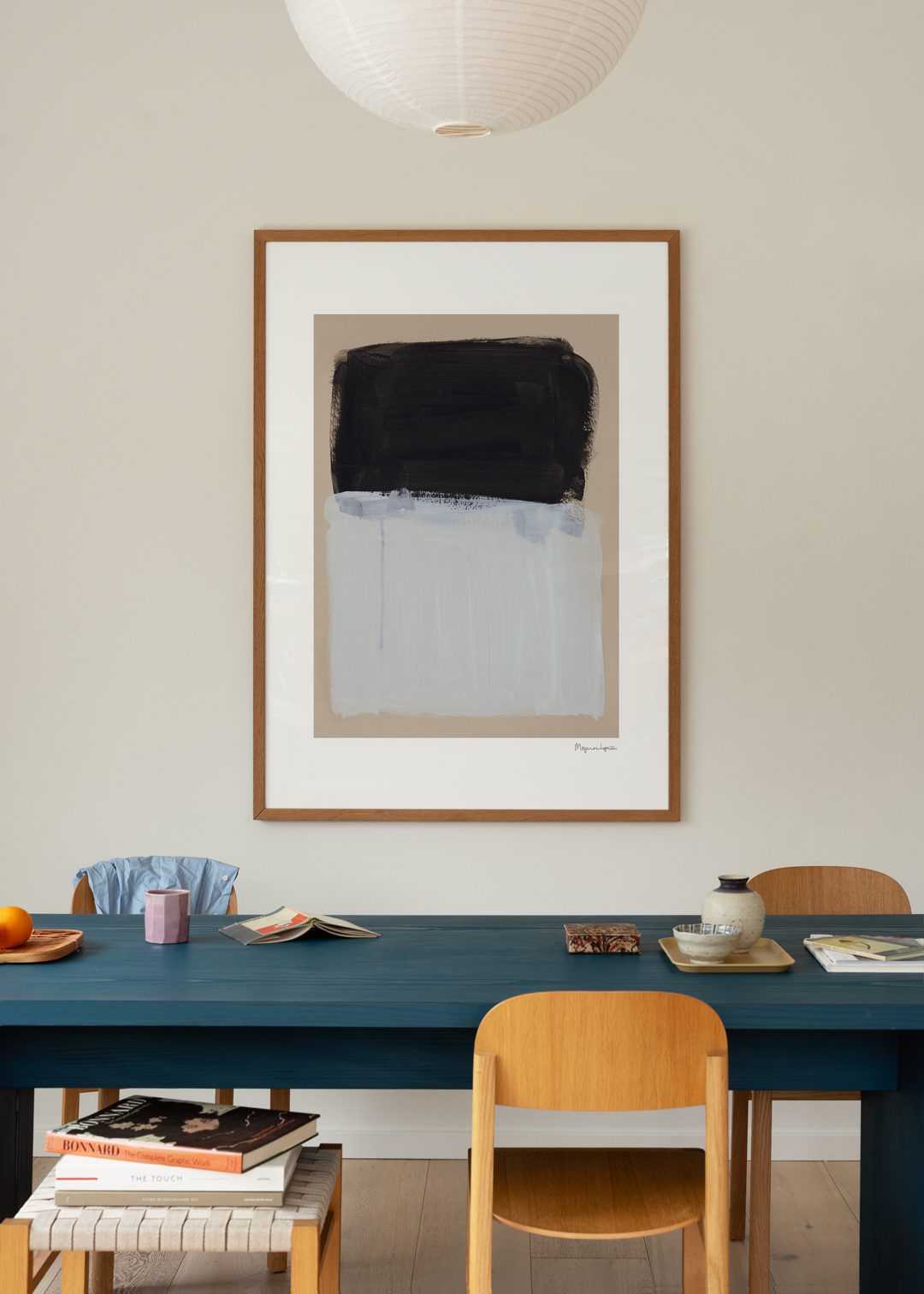 The Poster Club Painted Surface Poster 50x70 cm Beige