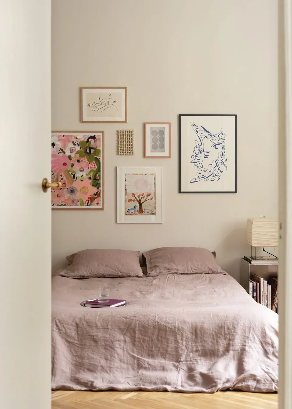 The Poster Club Edit No. 094 Bilderwand Set rosa blau