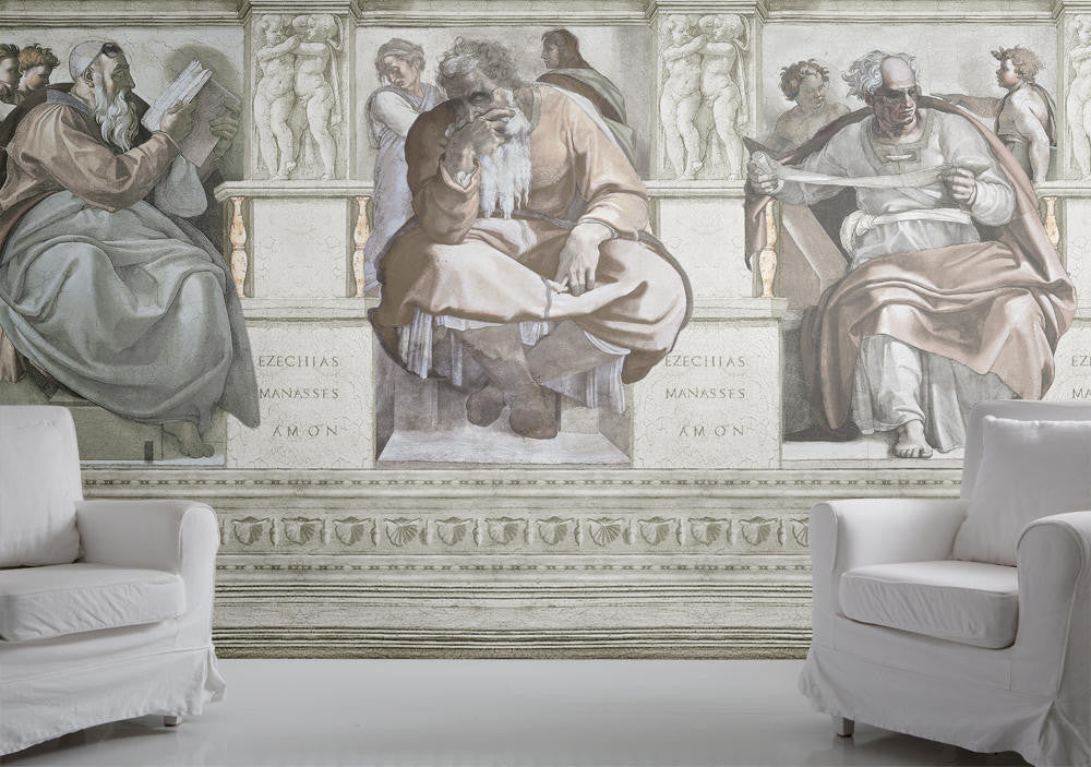 Mineheart Fresco Fototapete Renaissance Vintage Muster
