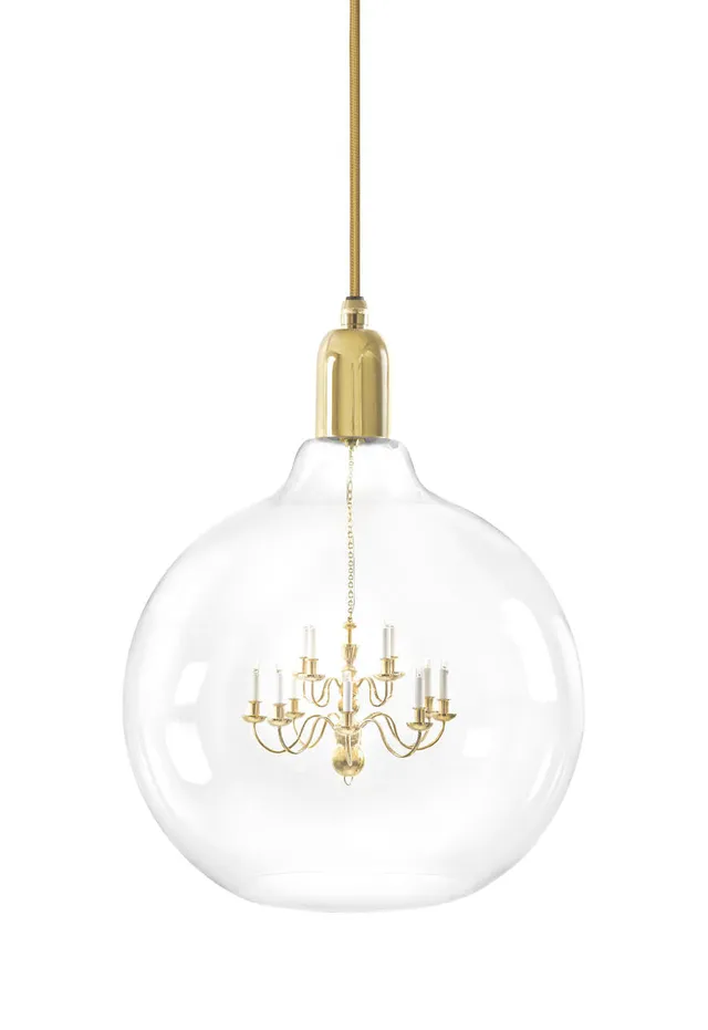 Mineheart Lighting King Edison Grande Pendelleuchte Gold