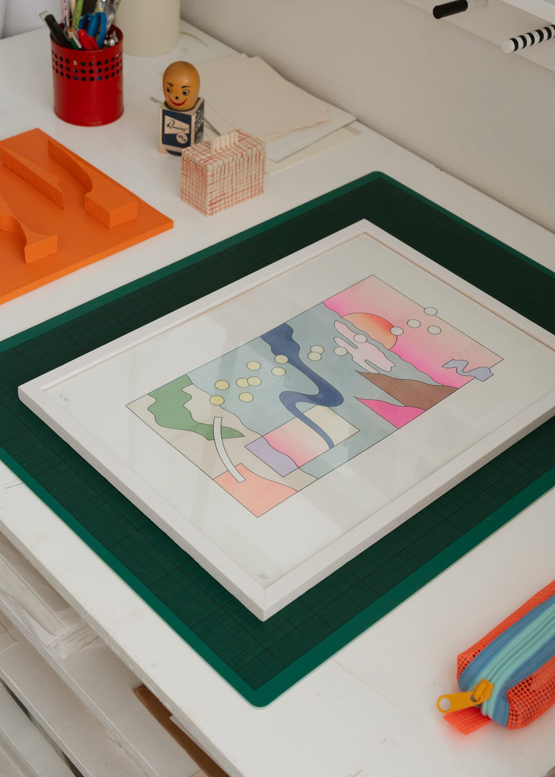 Hvass&Hannibal Moon Sea Kunstdruck A3 limitiert Auflage 40