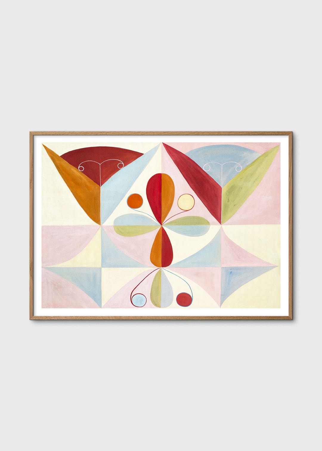 The Poster Club Art Prints Pluck a Flower Poster 50x70 cm bunt